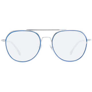 Gafas de sol de metal plateado