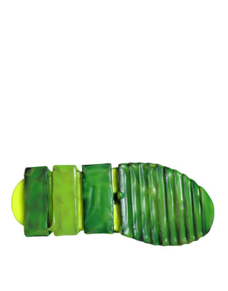 Weiße Gelbe Slip-On Sorrento Sneakerschuhe