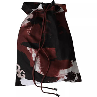 Shorts de playa con camuflaje multicolor y logo DG