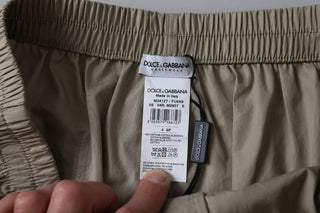 Braune Boxershorts aus Baumwolle