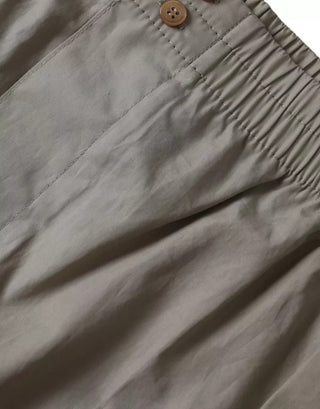 Braune Boxershorts aus Baumwolle