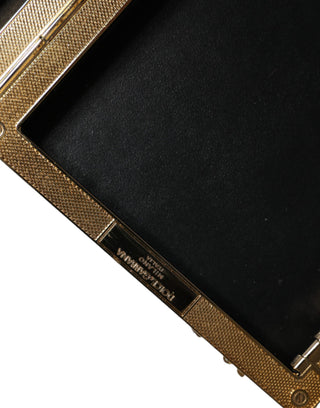 Silberne Pailletten-Clutch-Abend-Umhängetasche