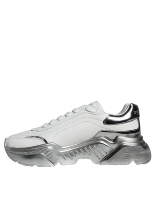 Zapatillas bajas Daymaster blancas con detalles plateados