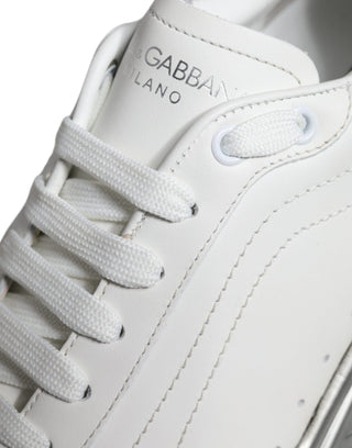 Zapatillas bajas Daymaster blancas con detalles plateados