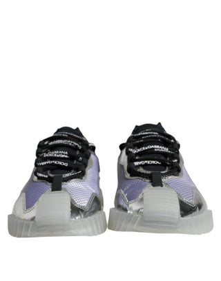 Silber-Schwarz Nylon NS1 Low-Top Sneakers Schuhe
