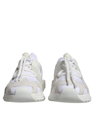 Weiße Mesh Sorrento Trekking-Sneaker
