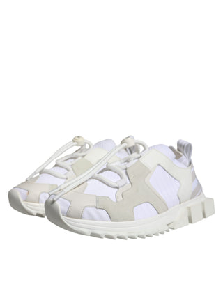 Weiße Mesh Sorrento Trekking-Sneaker