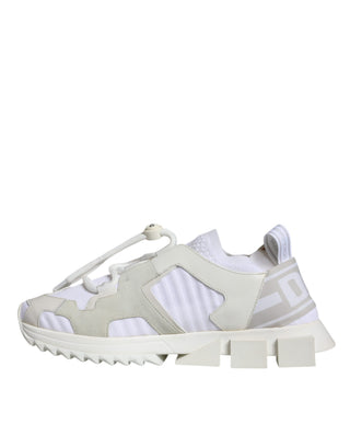 Weiße Mesh Sorrento Trekking-Sneaker