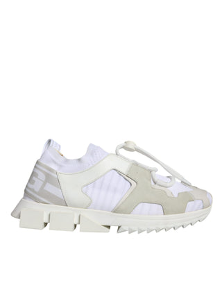 Weiße Mesh Sorrento Trekking-Sneaker