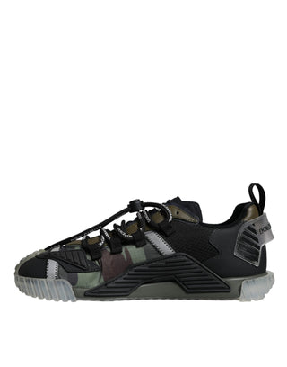 Mehrfarbige Schnür-Low-Top-NS1-Sneaker