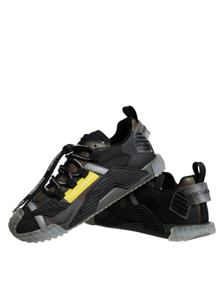 Mehrfarbige Schnür-Low-Top-NS1-Sneaker