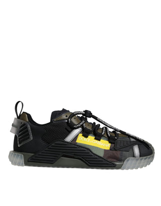 Mehrfarbige Schnür-Low-Top-NS1-Sneaker