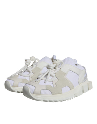 Weiße Mesh Sorrento Trekking-Sneaker