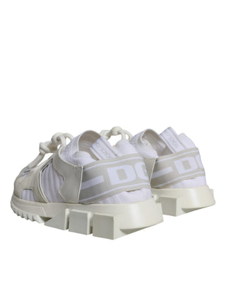 Weiße Mesh Sorrento Trekking-Sneaker
