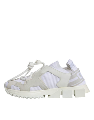 Weiße Mesh Sorrento Trekking-Sneaker