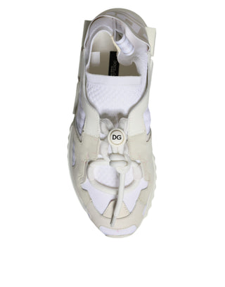 Weiße Mesh Sorrento Trekking-Sneaker