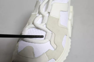 Weiße Mesh Sorrento Trekking-Sneaker