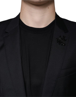 Blazer MARTINI Bee negro de un solo botón