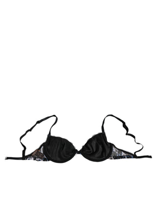 Weißer Leopard Push-Up BH Unterwäsche