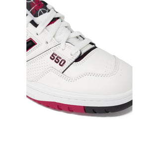 Mehrfarbige athletische Leder-Sneaker