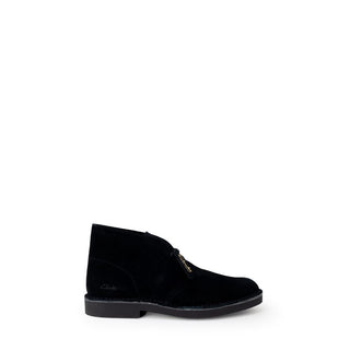Botas negras de cuero con cordones
