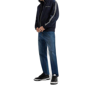 Blue Cotton Skinny Jeans