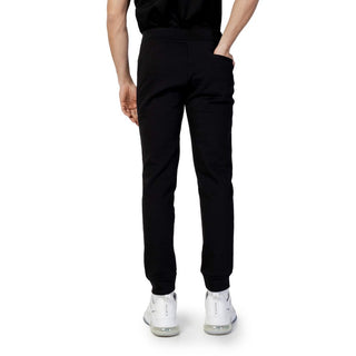 Schwarze Jogginghose aus Baumwolle (Sporthose)