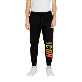 Schwarze Jogginghose aus Baumwolle (Sporthose)