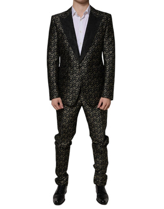 Black Stars Jacquard SICILIA Zweiteiliger Anzug
