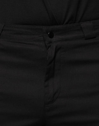 Mehrfarbig gestreifte Skinny-Hose aus Baumwolle