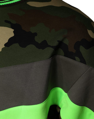 Mehrfarbiger Tarnpullover