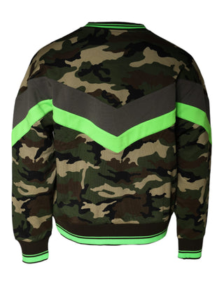 Mehrfarbiger Tarnpullover