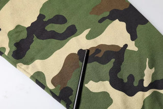Multicolor Camouflage Sweatshirt Sweater