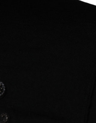 Pullover mit Rundhalsausschnitt „Black Crown Heart“