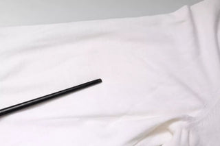 Weißer Rollkragenpullover für Herren, Langarm