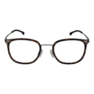 Gafas (montura) de acero inoxidable marrón