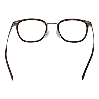 Gafas (montura) de acero inoxidable marrón