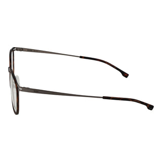 Gafas (montura) de acero inoxidable marrón