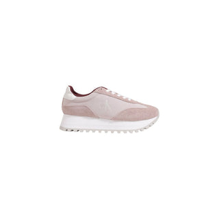 Zapatillas bajas de cuero morado