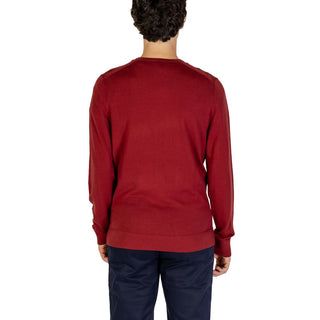 Bordeaux Sweatshirt aus recycelter Wolle