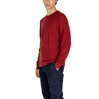 Bordeaux Sweatshirt aus recycelter Wolle