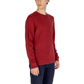 Bordeaux Sweatshirt aus recycelter Wolle