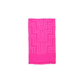 Bufanda rosa de marabú