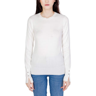 Weißes Baumwoll-Sweatshirt