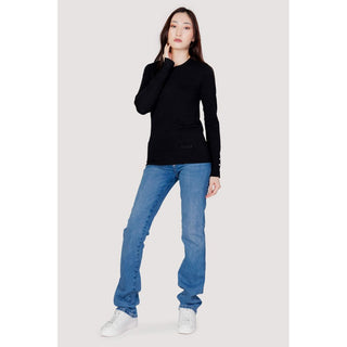 Sudadera de algodón negro