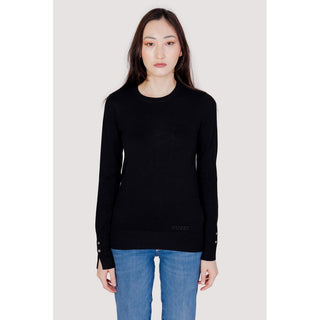 Sudadera de algodón negro