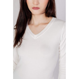 Sudadera blanca de algodón