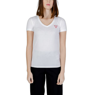 Weißes Baumwoll-T-Shirt