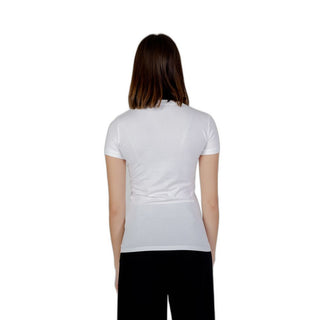 Weißes Baumwoll-T-Shirt