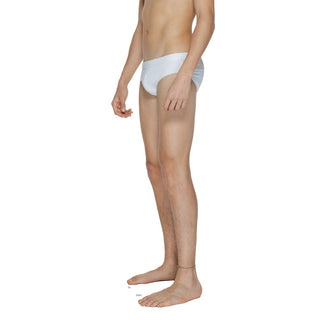 Weiße Polyamid-Badehose